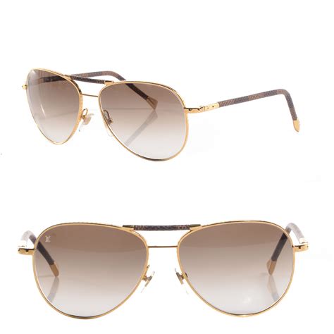 louis vuitton mens aviator sunglasses